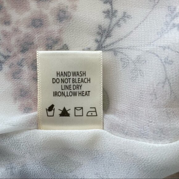 Max  Studio blouson tank top with keyhole opening & centre front tie, loose fit - Picture 10 of 10